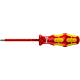 Отвертка диэлектрическая Phillips/шлиц WERA Kraftform Plus 162 i PH/S VDE, #1 / 80 мм, 006380