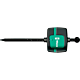 Флажковый ключ WERA 1267 A TORX®, TX 6 / 33 мм, 026350
